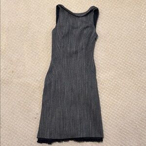 MNG Elegant Tweed Sleeveless Dress XXS